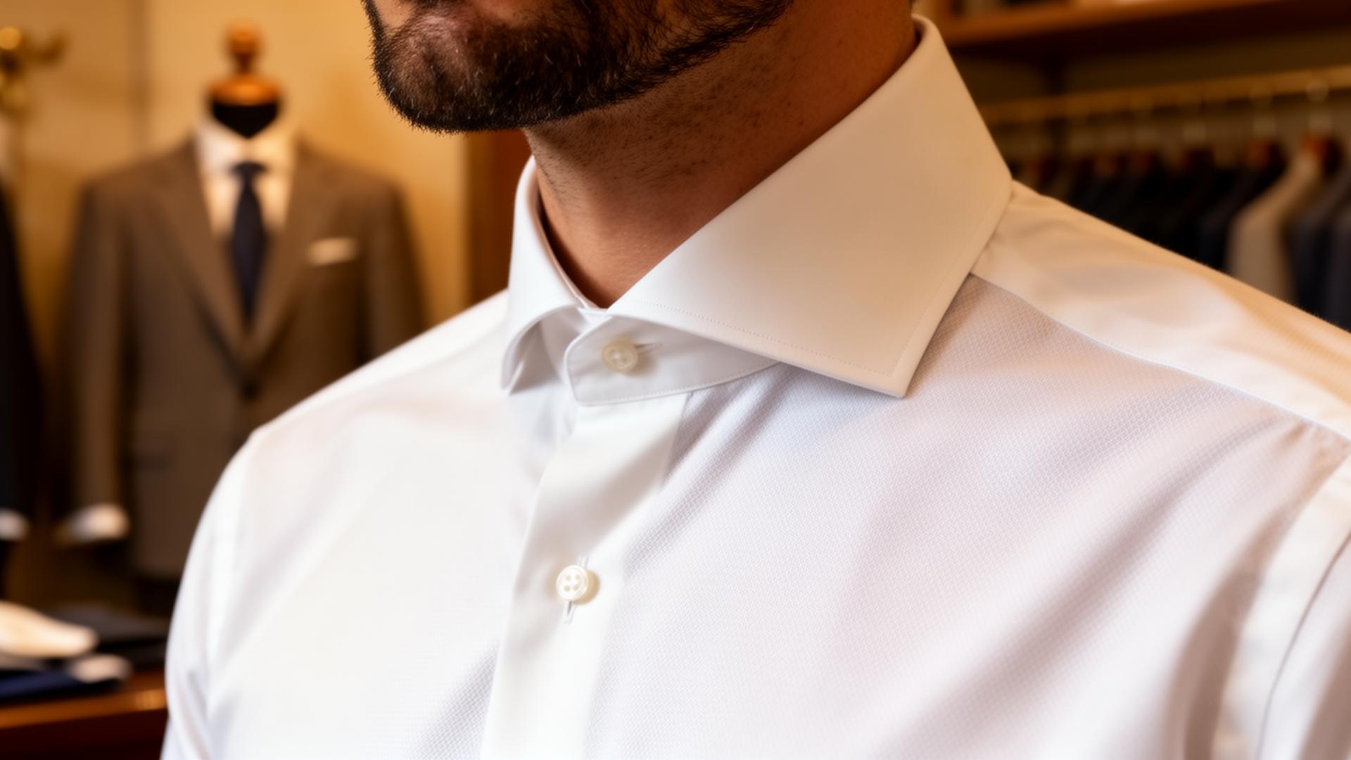 Camisa sob medida em tecido premium